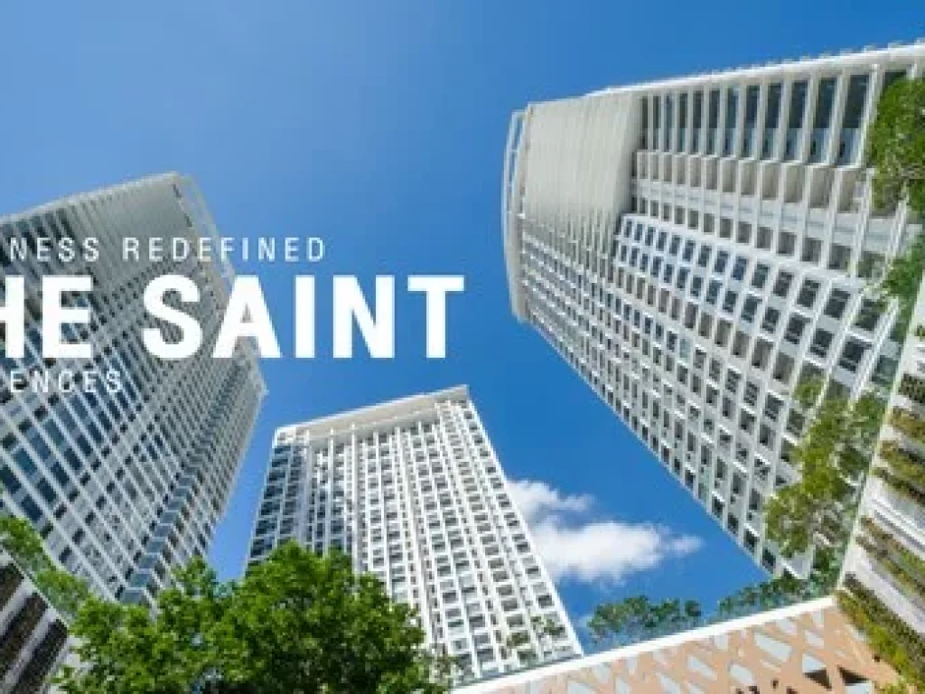 ให้เช่าคอนโด The Saint Residence ห้าแยกลาดพร้าว ขนาด 1ห้องนอน ติด Central ลาดพร้าว