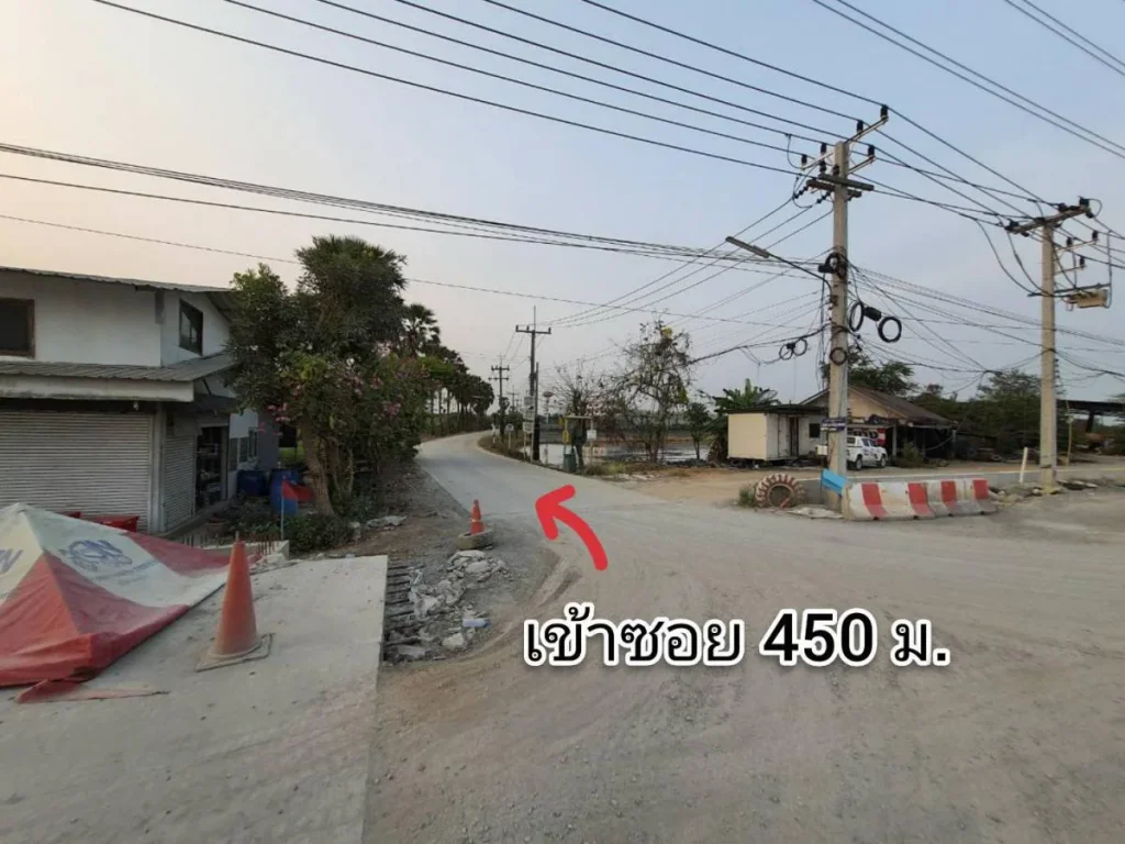 ขายที่ดินใกล้วงแหวนกาญจนาภิเษก 10-1-65 ไร่ ติดถนนคอนกรีตสาธารณะกว้าง 8 เมตร อำเภอสามโคก จังหวัดปทุมธานี