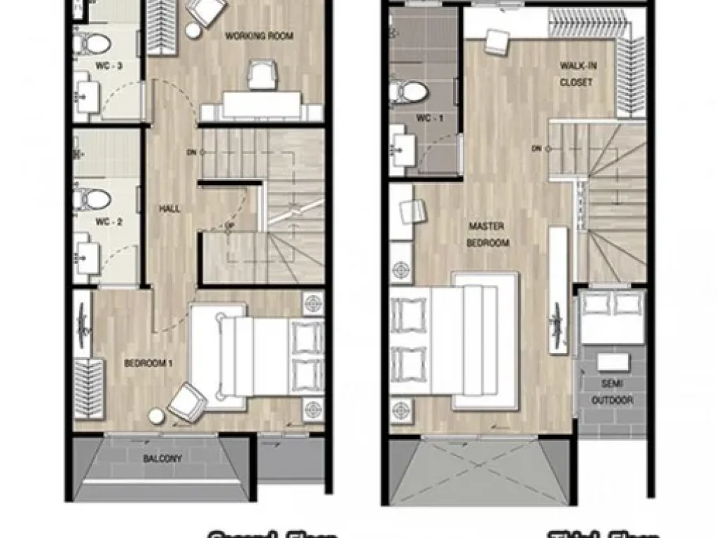 ให้เช่าทาวน์โฮม 35 ชั้น อาร์เดน พัฒนาการ 20 Arden ตกแต่งสวย พร้อมเฟอร์นิเจอร์