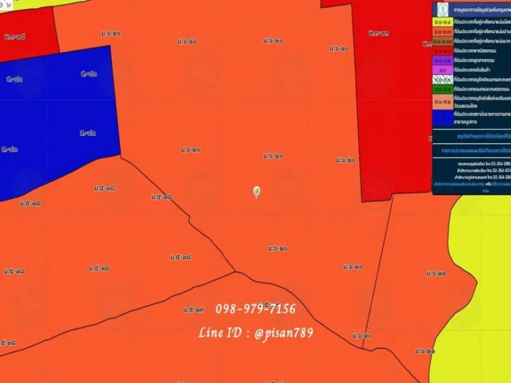 ขายที่ดิน 514 ตรว แขวงหัวหมาก เขตบางกะปิ ใกล้โรงพยาบาลรามคำแหงกรุงเทพฯ ผังสีส้ม