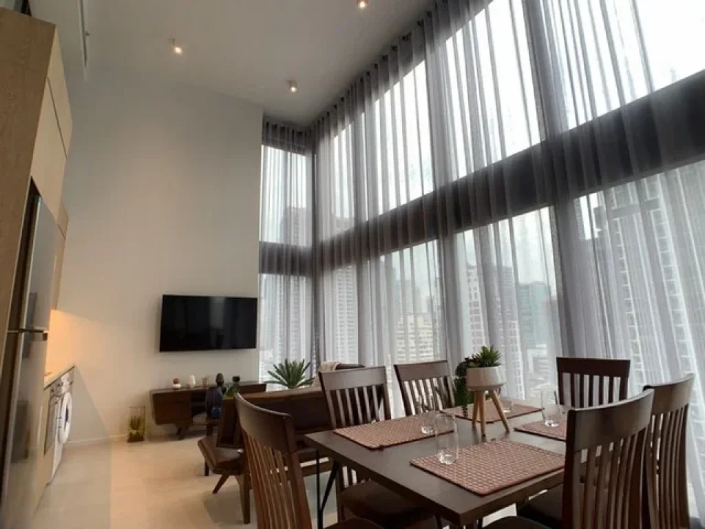 ForRent The Lofts Silom Duplex Ready to move in near BTS Surasak Station