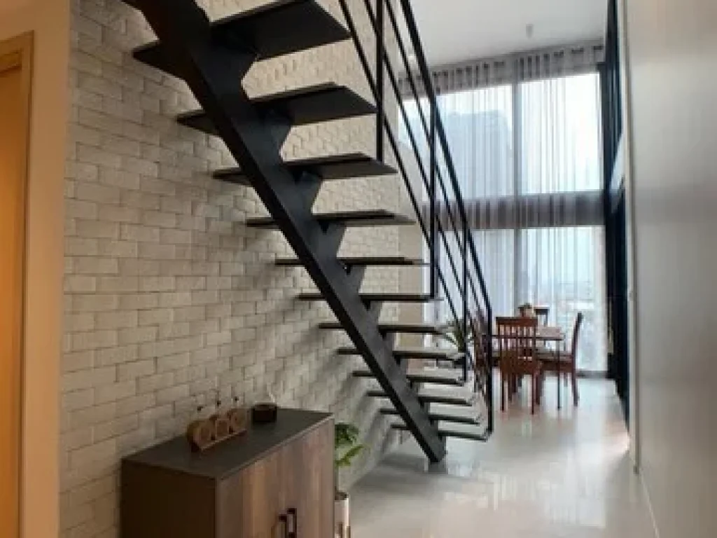 ForRent The Lofts Silom Duplex Ready to move in near BTS Surasak Station