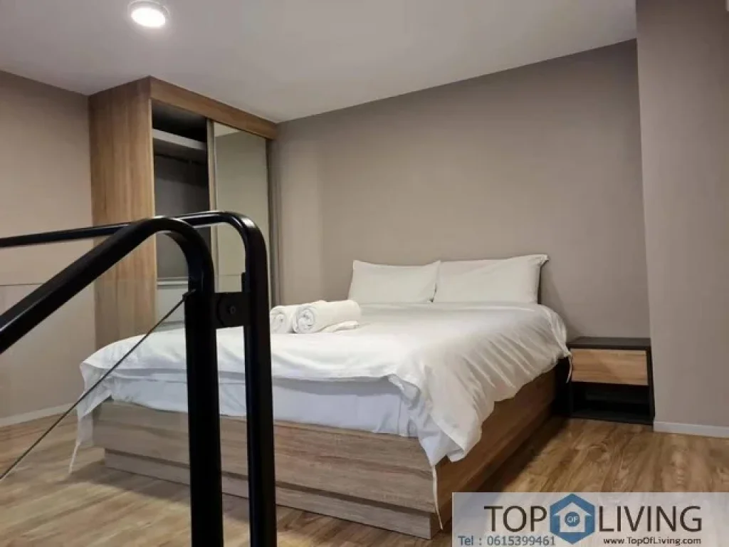 ForRent Blossom Sathorn Charoenraj Duplex 1 bedroom Fully furnished