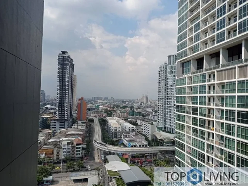 ForRent The River Charoenakorn Soi 13 65 square meters City view with unblocked view