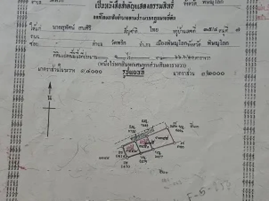 ขายที่ดินสำหรับสร้างบ้านใกล้มหาวิทยาลัยนเรศวร และโรงพยาบาลมหาวิทยาลัยนเรศวร 8500 บาทต่อตารางวา