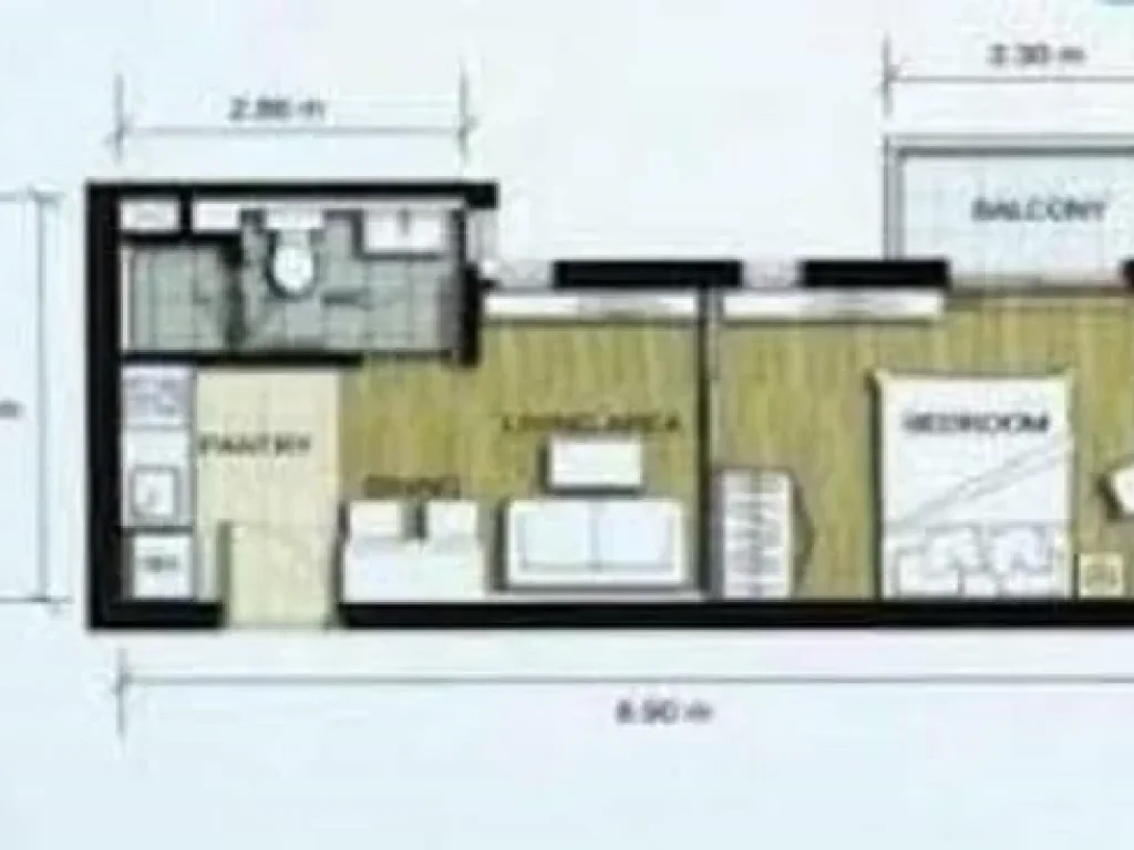 ขาย M Society Condominium เอ็ม โซไซตี้ คอนโดมิเนียม คอนโดวิวทะเลสาบ