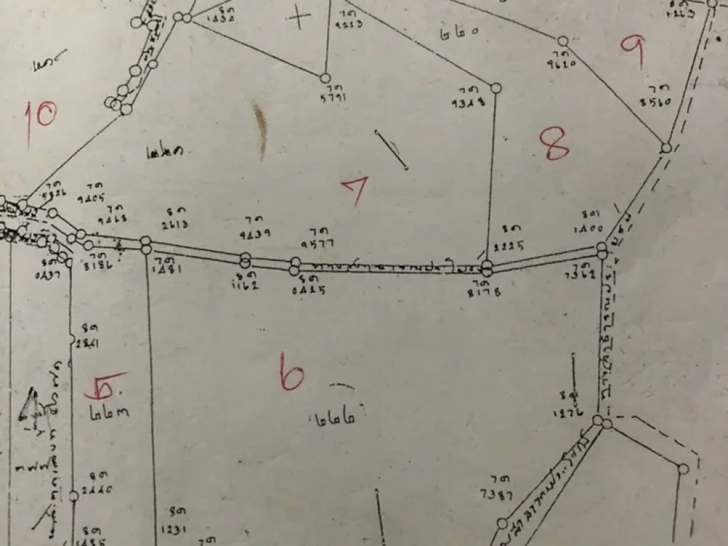 ขายที่ดิน 6แปลงโฉนดติดกัน รวมเนื้อที่ 106 ไร่ ขาย 80 ล้านบาท