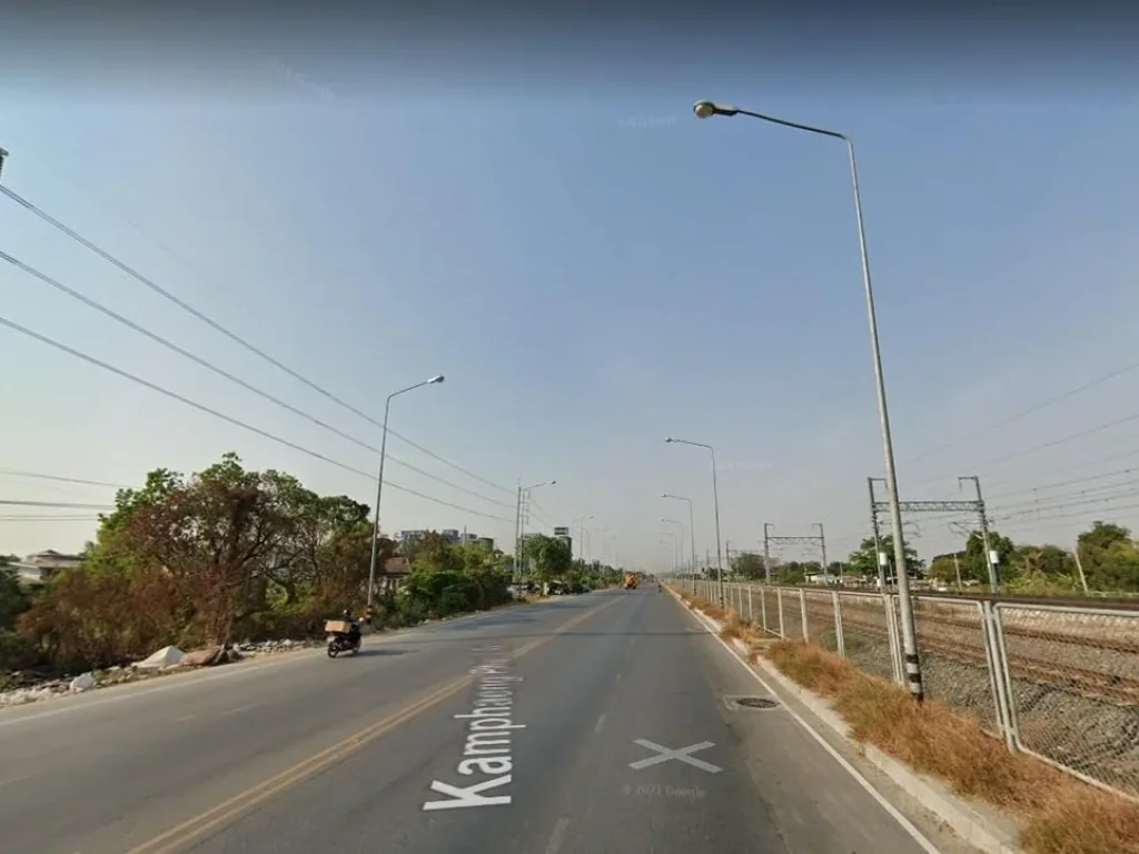 ขายที่ดิน ติดถนน 2 ด้าน ริมถนนกำแพงเพชร 6 ปทุมธานี