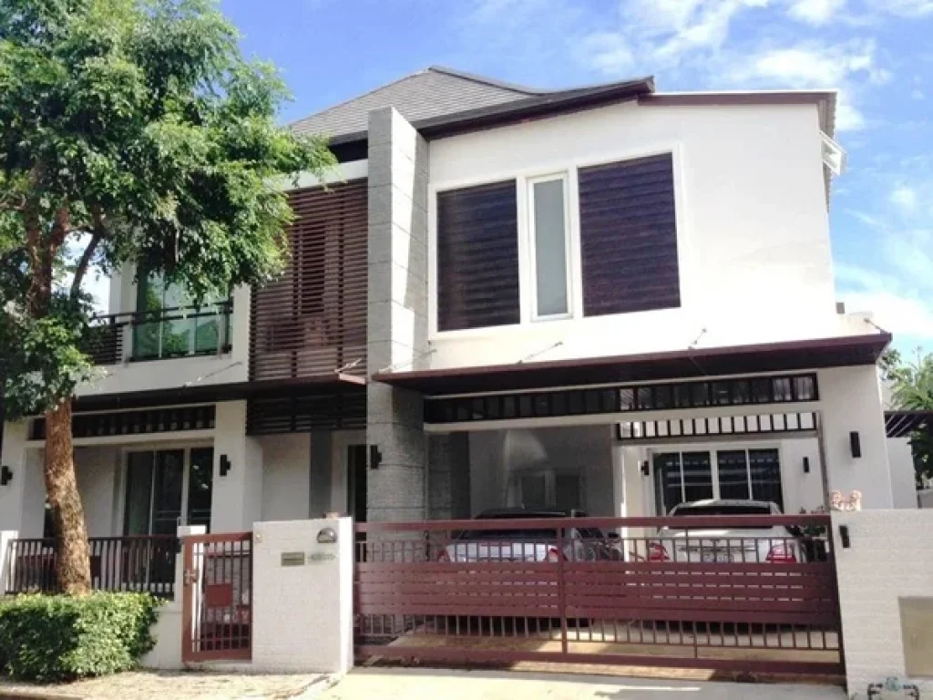 For Rent ให้เช่าบ้านเดี่ยว 2 ชั้น หมู่บ้าน บลูลากูน ราม 2-บางนา โครงการ 1 บ้านสวยมาก เฟอร์ครบพร้อมอยู่ Fully Furnished