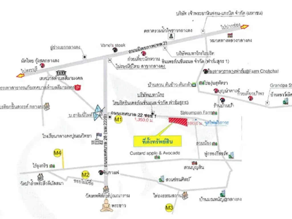 ขายที่ดิน 35 ไร่ ปากช่อง นครราชสีมา ที่ดินเปล่ามีโฉนด ติดถนน ใกล้ชุมชน