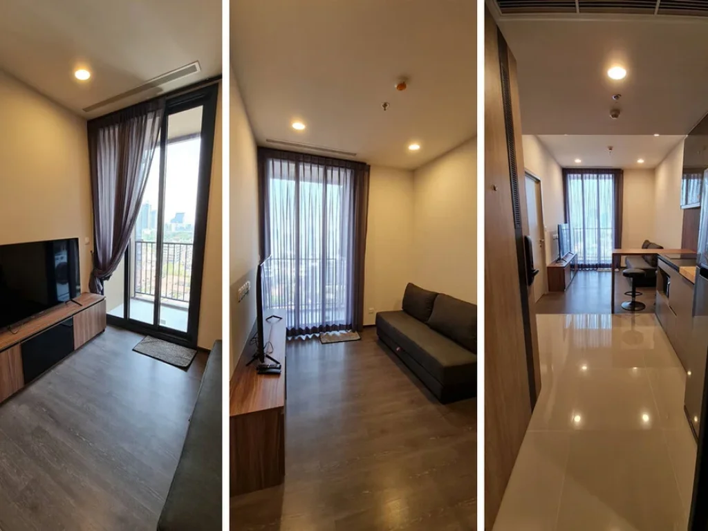 Condo Oka Haus Sukhumvit 36 ใกล้ BTS ทองหล่อ 3466 ตรม 1 นอน ชั้น15 วิวโล่ง ทิศตะวันออก ตกแต่งครบ