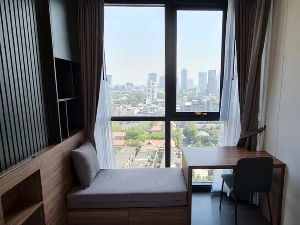 Condo Oka Haus Sukhumvit 36 ใกล้ BTS ทองหล่อ 3466 ตรม 1 นอน ชั้น15 วิวโล่ง ทิศตะวันออก ตกแต่งครบ