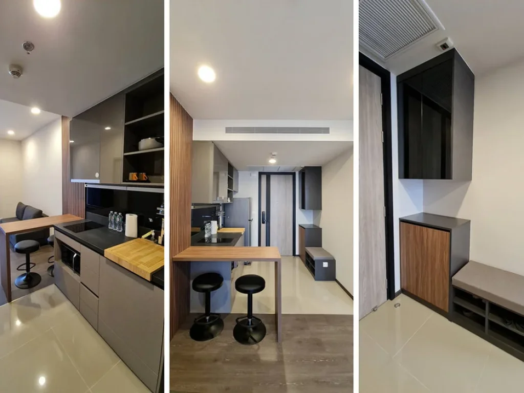 Condo Oka Haus Sukhumvit 36 ใกล้ BTS ทองหล่อ 3466 ตรม 1 นอน ชั้น15 วิวโล่ง ทิศตะวันออก ตกแต่งครบ