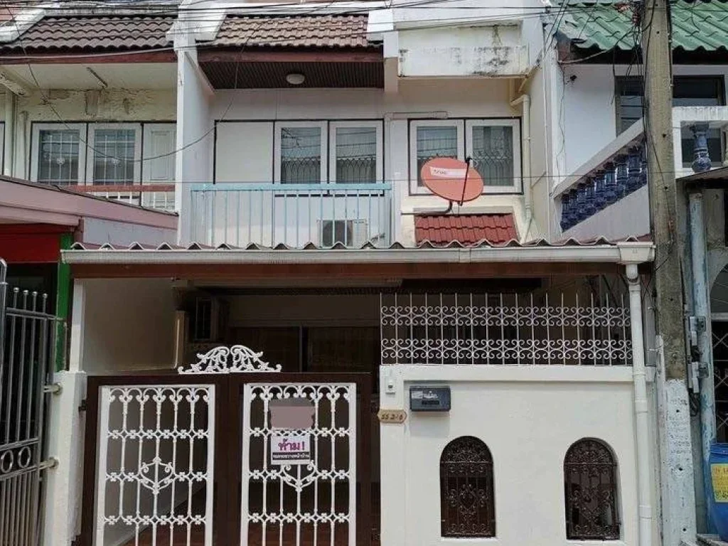 For Rent ให้เช่าบ้านเดี่ยว 2 ชั้น ซอยพัฒนาการ เข้าซอยไม่ลึก หมู่บ้านเมืองทอง 22