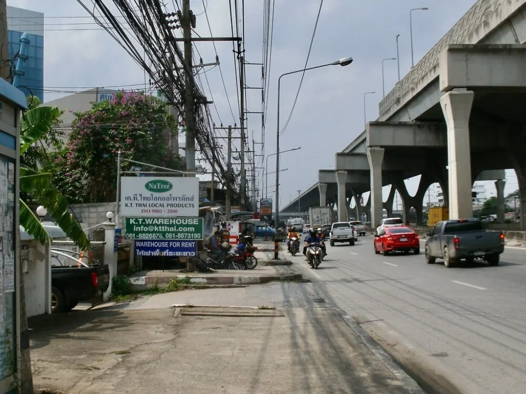 พื้นที่เก็บของให้เช่า ติดถนนบางนา-ตราด ใกล้สนามบินสุวรรณภูมิ สามารถขอใบอนุญาตสร้างโรงงานได้หลายประเภท