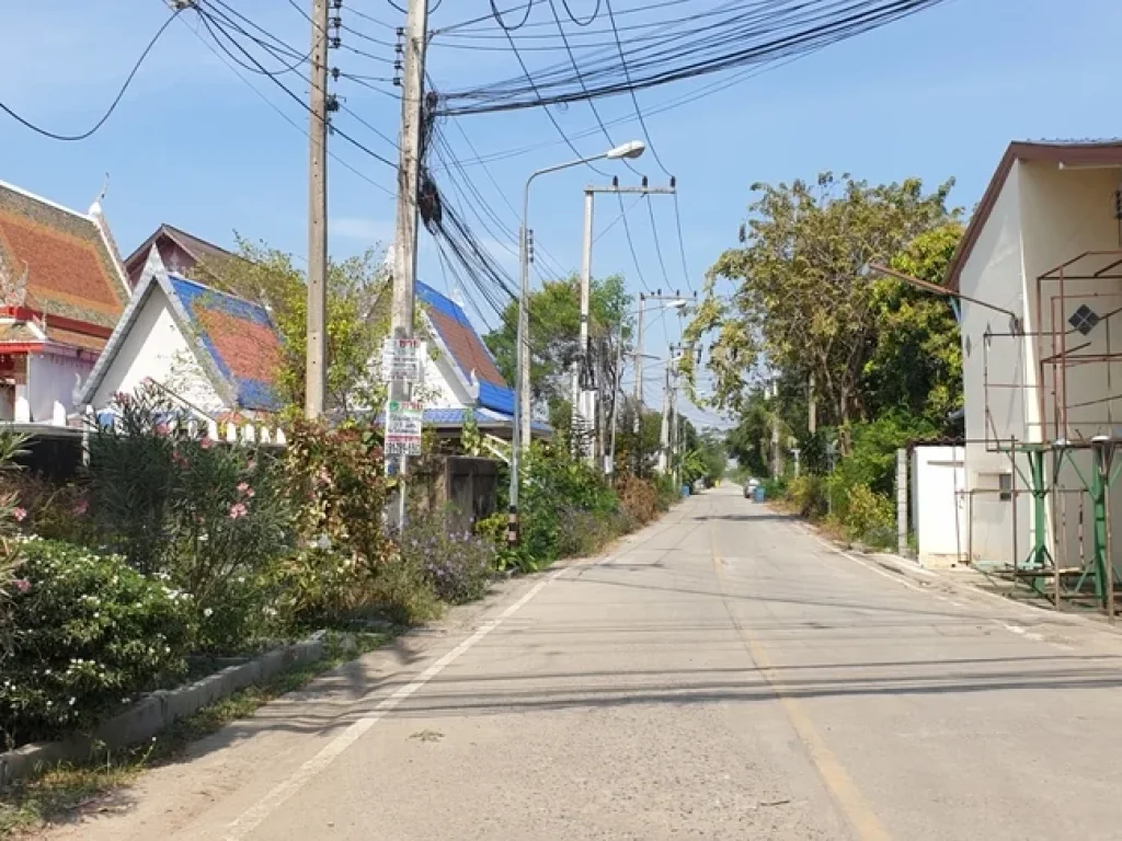 ขายที่ดินหลังโรงเรียนวัดอัยยิการาม จังหวัดปทุมธานี