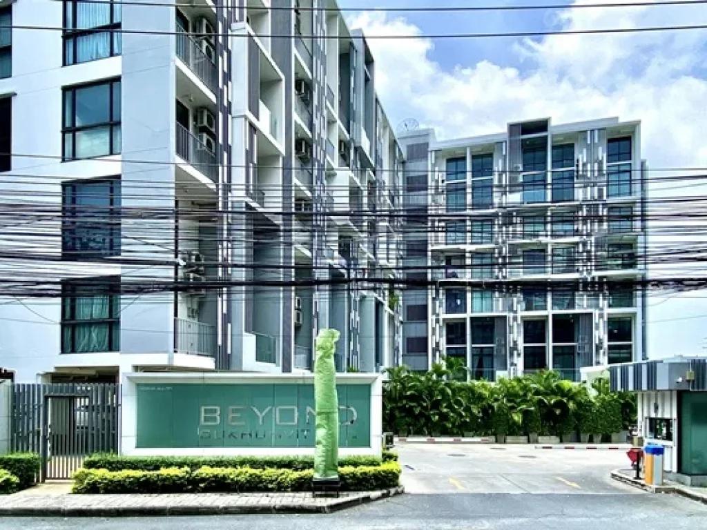 คอนโด ติดทางด่วน ใกล้ BTS ให้เช่า ห้องใหม่ beyond สุขุมวิท บางนา กทม เนื้อที่ 2422 ตรม