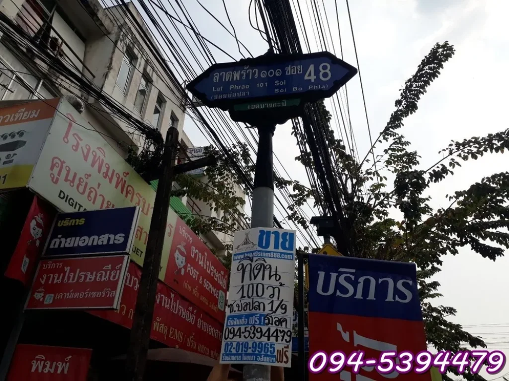 ที่ดิน 100 ตรว - ซอยบ่อปลา 19 ลาดพร้าว 101แยก 48