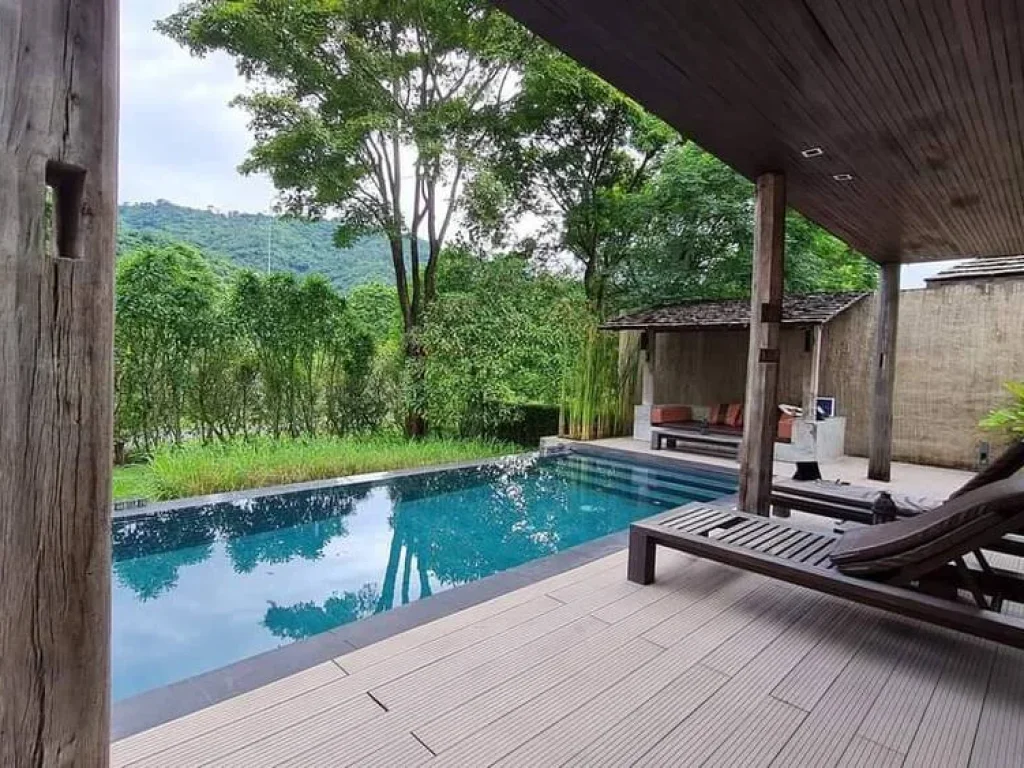 ขายบ้านพักตากอากาศ Private Pool villa มุตติมายา Muthi maya ใกล้คีรีมายา หลังมุม ส่วนตัวมาก ตำแหน่งดี วิวสวย