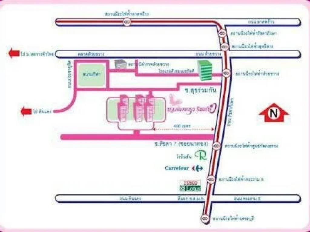 คอนโดมิเนี่ยม สไตล์รีสอร์ท ย่านใจกลางเมือง