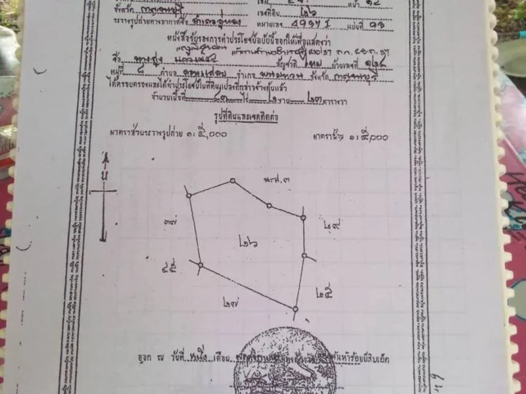 ขายที่ดิน ยกแปลง เนื้อที่รวม 199 ไร่ อห้วยกระเจา จกาญจนบุรี