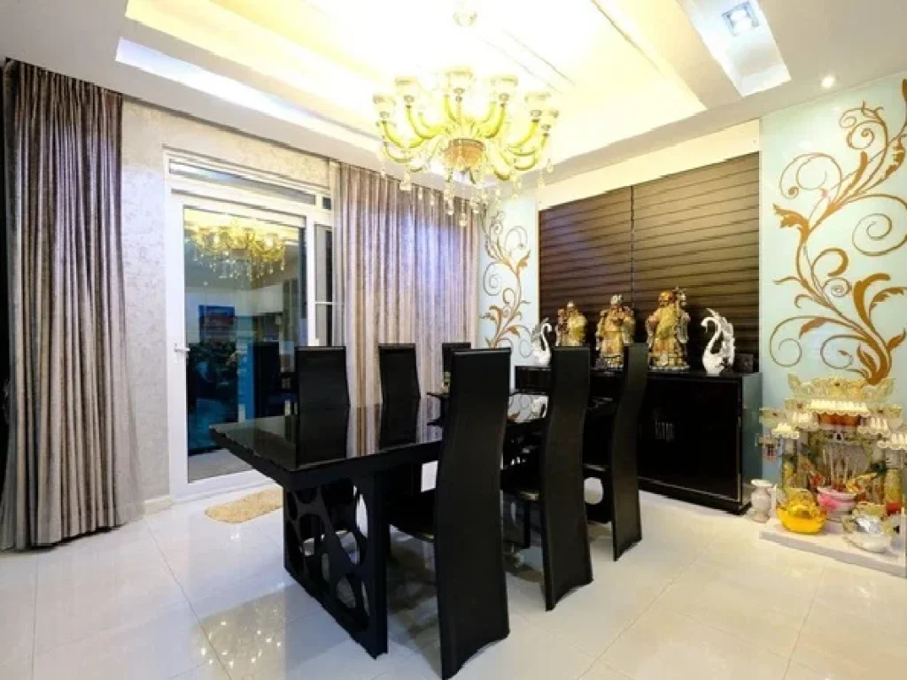 For Rent ให้เช่าบ้านเดี่ยว 2 ชั้น หมู่บ้าน นันทวัน ศรีนครินทร์ ตกแต่งสวย บนพื้นที่ 148 ตารางวา