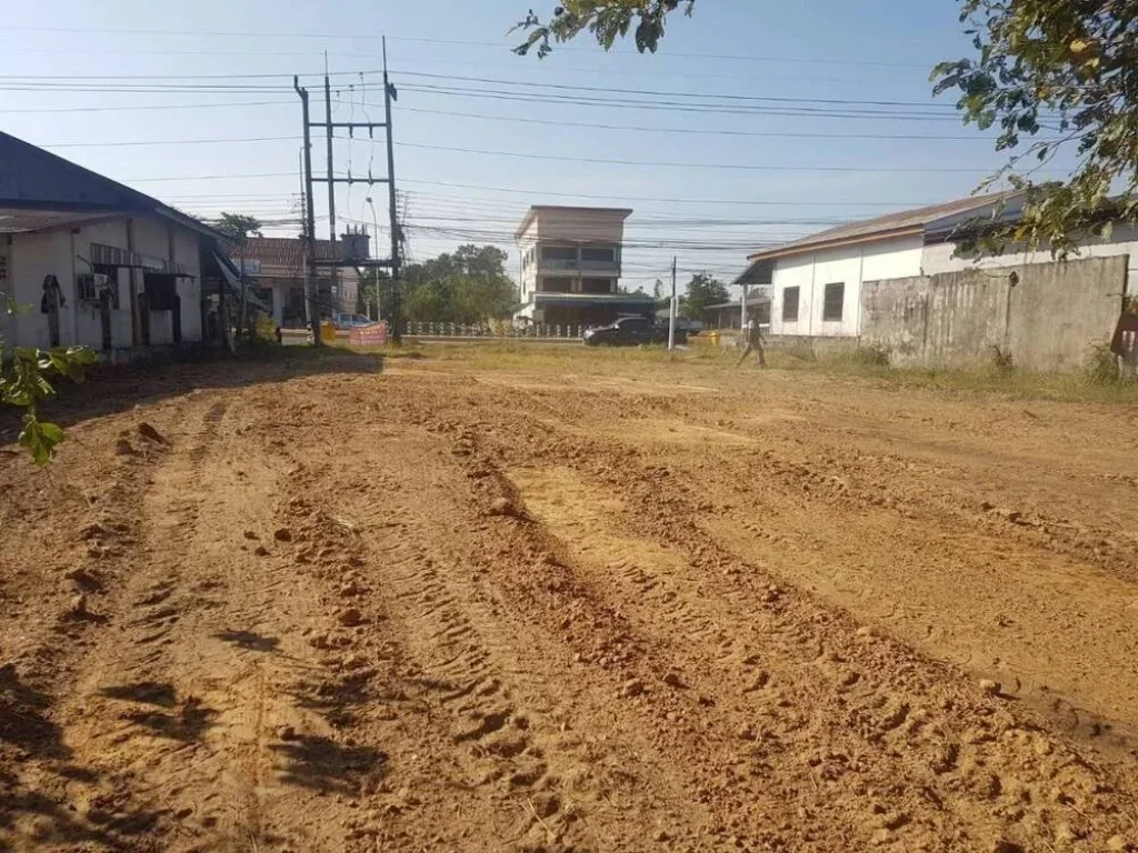 ขายที่ดินเปล่า ทำเลดี ติดถนน ใน จังหวัดอุบลราชธานี