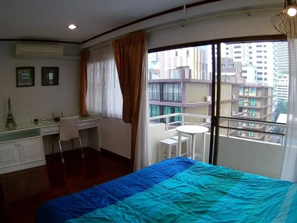 ให้เช่า สราญใจแมนชั่น สุขุมวิท6 ชั้น 8 Saranjai Condominium for Rent 8th Floor