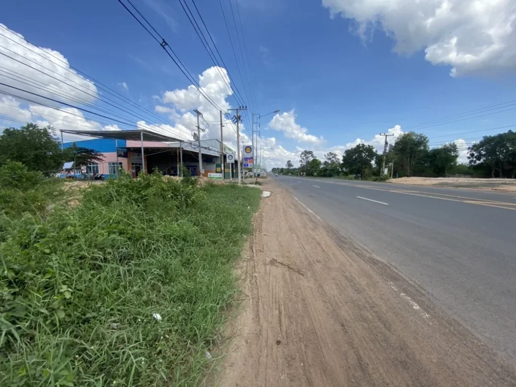 ขายที่ดินเปล่า ติดถนนสายเดชอุดม - บุณฑริก 2182 ตเมืองเดช อุบลราชธานี