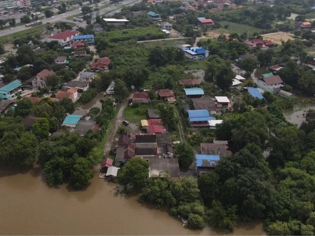 ขาย ที่ดินสวย พร้อมบ้าน ติดแม่น้ำป่าสัก 4 ไร่ อำเภอนครหลวง อยุธยา