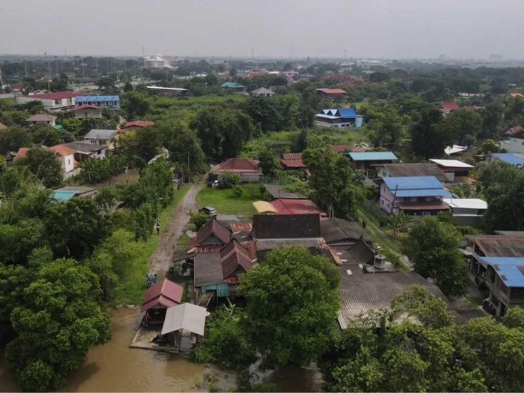 ขาย ที่ดินสวย พร้อมบ้าน ติดแม่น้ำป่าสัก 4 ไร่ อำเภอนครหลวง อยุธยา