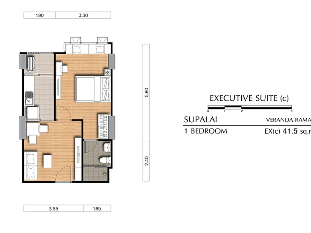 ขายคอนโดศุภาลัยเวอเรนด้าพระราม 9 Condo Supalai Veranda Rama 9 แขวงบางกะปิ เขตห้วยขวาง กรุงเทพมหานคร