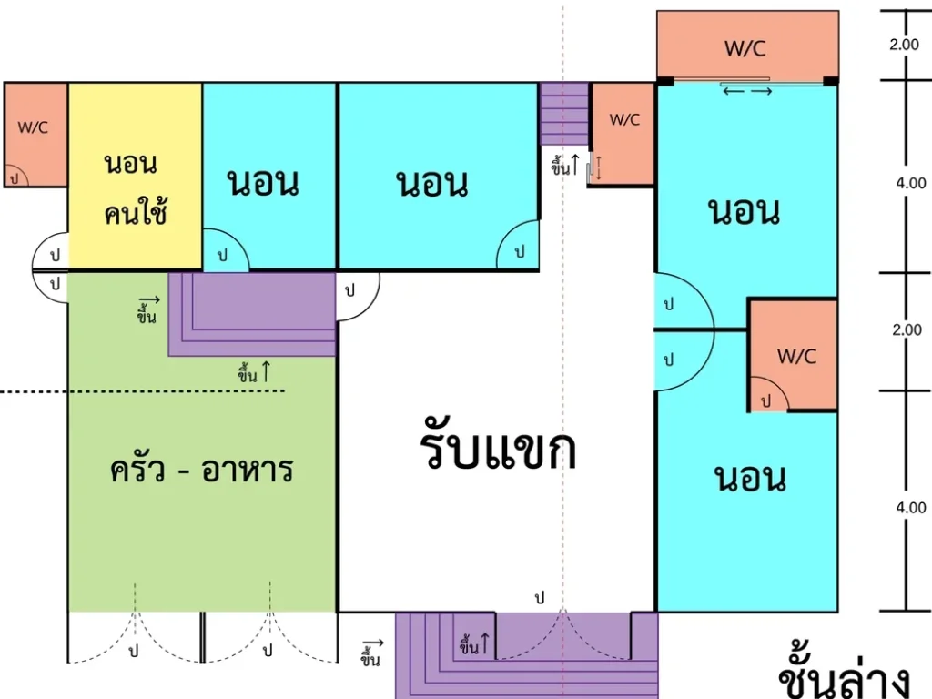 ขายบ้านพักอาศัยหลังใหญ่ 8ห้องนอน 7ห้องน้ำ มีห้องคนรับใช้ด้านข้าง ทำเลดีมาก อยู่ในตัวเมืองเพชรบุรี