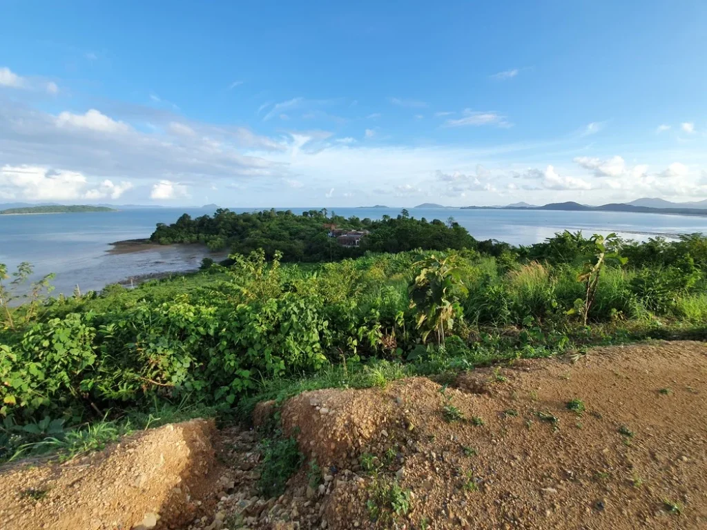 ขายที่ดินเปล่าติดทะเล 12ไร่ วิวทะเลอ่าวปอ360องศา ภูเก็ต Land for sale on the beach 12 rai 360 degree sea view of Ao Por Phuket