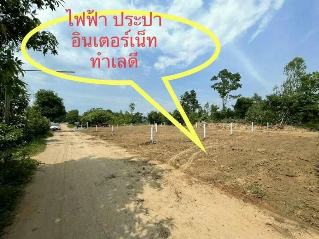 ขายที่ดินราคาถูก ทำเลดี ใกล้สี่แยกบายพาส หลังไทวัสดุสกลนคร