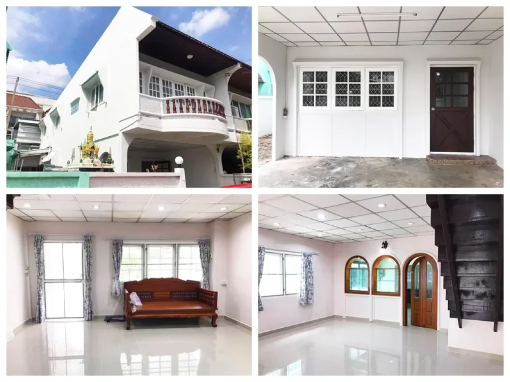 ให้เช่า ทาวน์เฮ้าส์หลังมุม ซลาดพร้าววังหิน 55 บ้าน Renovate ใหม่ สภาพดี ราคา 20000 บาท