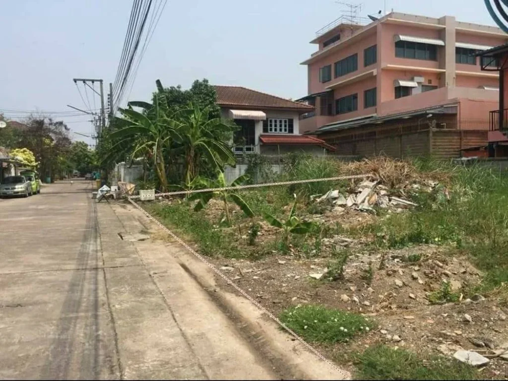 ขายที่ดิน ถมที่แล้ว ซอยอุดมสุข 58 ถนนสุขุมวิท 103 ขนาด 126 ตรวา เหมาะสำหรับปลูกบ้าน ในหมู่บ้านรังสิยา