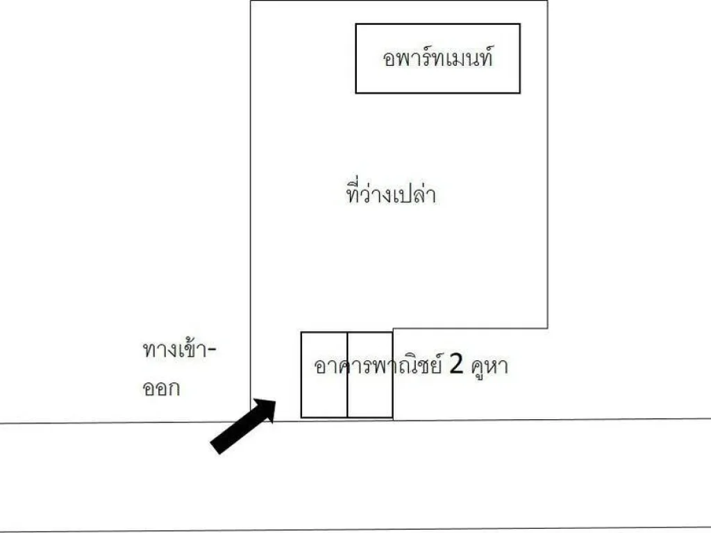 ขาย ที่ดินเปล่า 2-2-62 แถมตึก ติดถนนพระราม 2 ตรงข้ามบิ๊กซี เอ็กตร้า