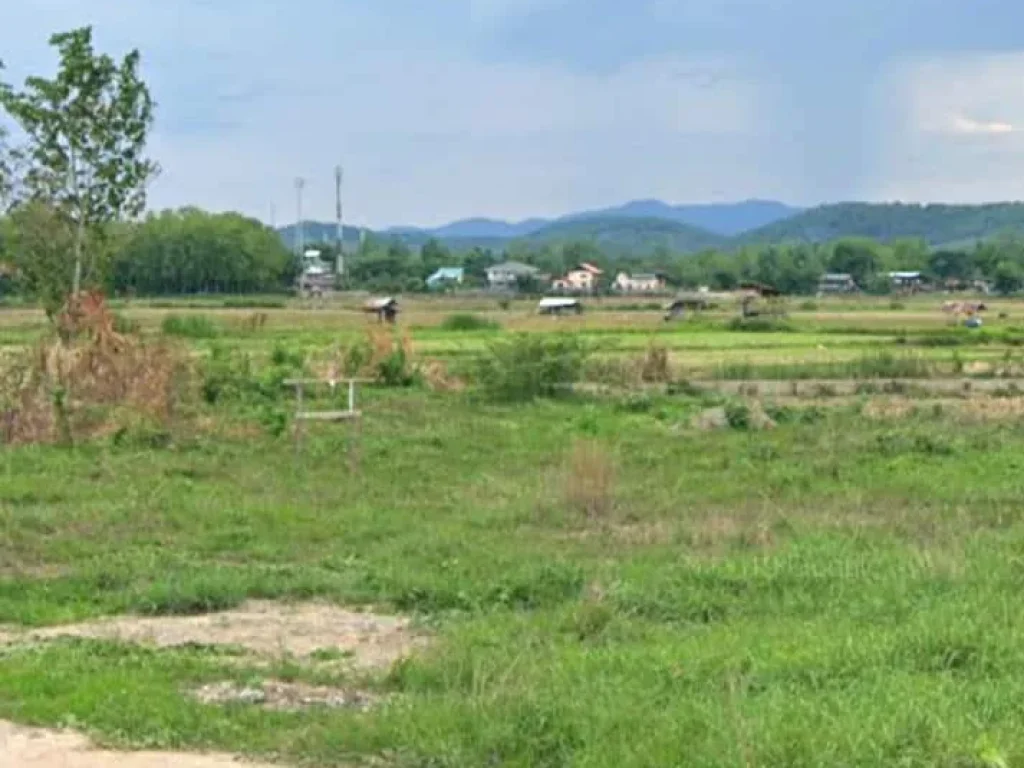 ที่ดินวิวสวย 360° วิวนา ติดถนน โฉนด น้ำไฟต่อได้ น่าน