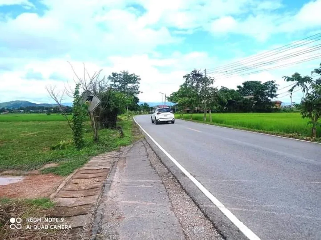 ที่ดินวิวสวย 360° วิวนา ติดถนน โฉนด น้ำไฟต่อได้ น่าน