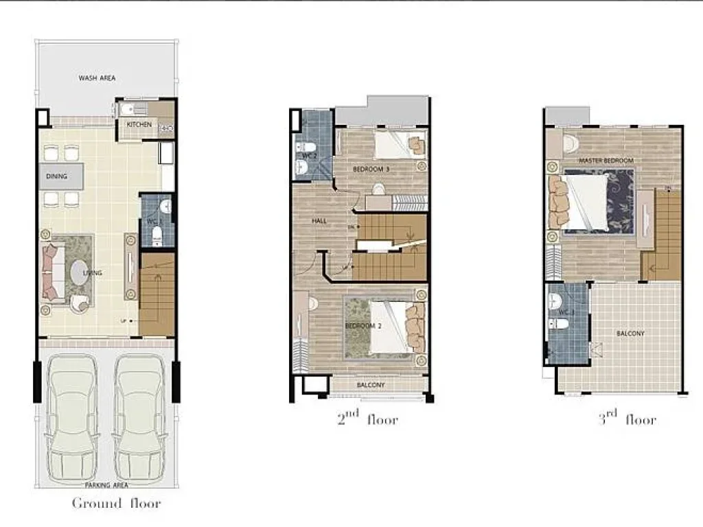 ขายทาวน์โฮม 3 ห้องนอน ใกล้ธนาคารกสิกรสำนักงานใหญ่ บ้านกลางเมือง ราษฎร์บูรณะ เชื่อมต่อถนนสุขสวัสดิ์