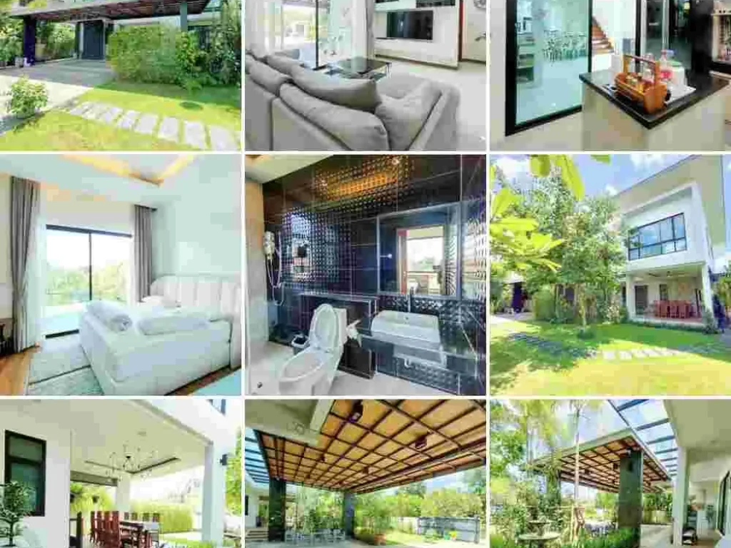 ขายบ้านสวยในโครงการ สไตล์โมเดิร์น ใกล้ 89 พลาซ่า เชียงใหม่