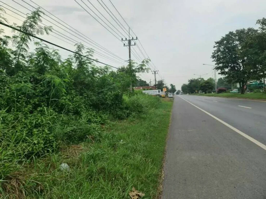 ขายที่ดิน ถมแล้ว ติดถนนสุวรรณศร อำเภอบ้านนา จังหวัดนครนายก