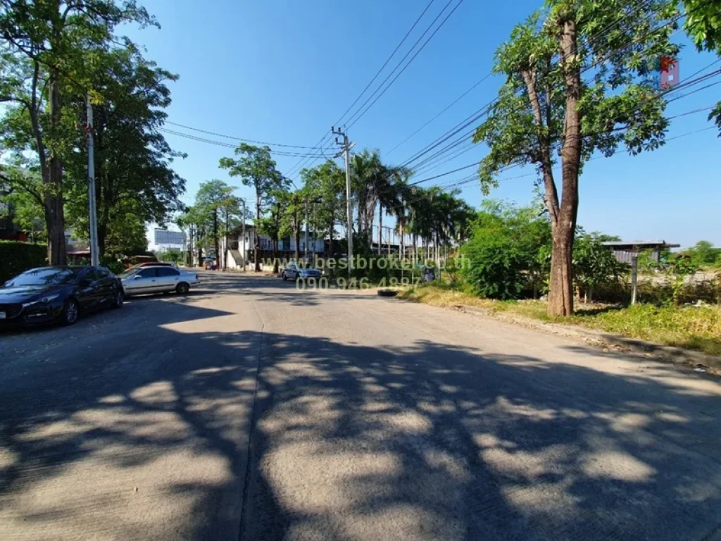 ขาย ที่ดิน 30 ไร่ ถมแล้ว ใกล้ ถนนประดิษฐ์มนูธรรม ทำเลดี