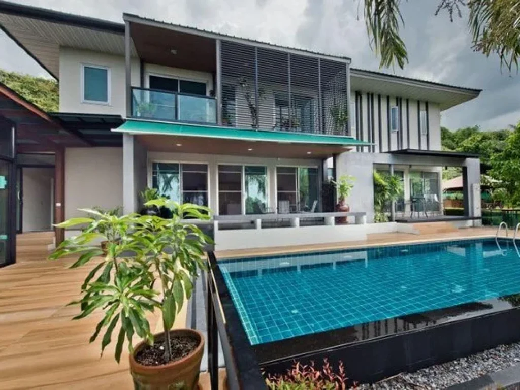 SALE บ้านเนินเขา มองเห็นทะเล Ocean View Village Bangsaray ขนาด 2-1-75 ไร่ ใกล้หาดบางเสร่ สัตหีบ