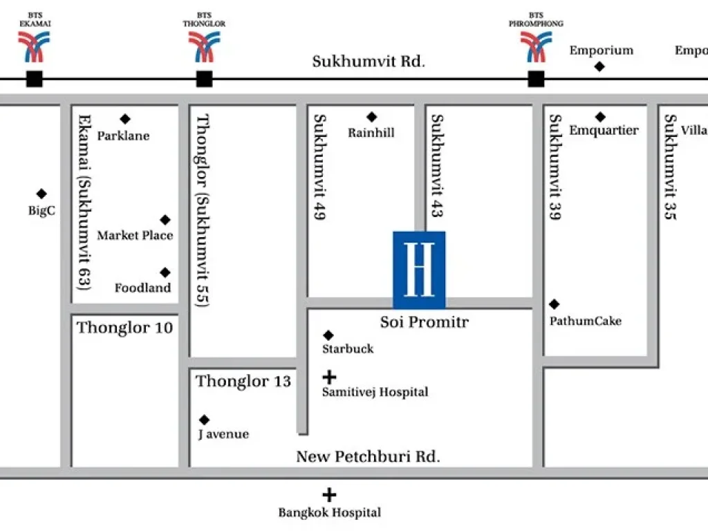 ขาย คอนโด H Sukhumvit 43 เอช สุขุมวิท 43 คอนโด High Rise สูง 32 ชั้น ระดับ Luxury Class ในทำเลสงบ ย่านใจกลางเมือง ใกล้ BTS สถานี พร้อมพงษ์