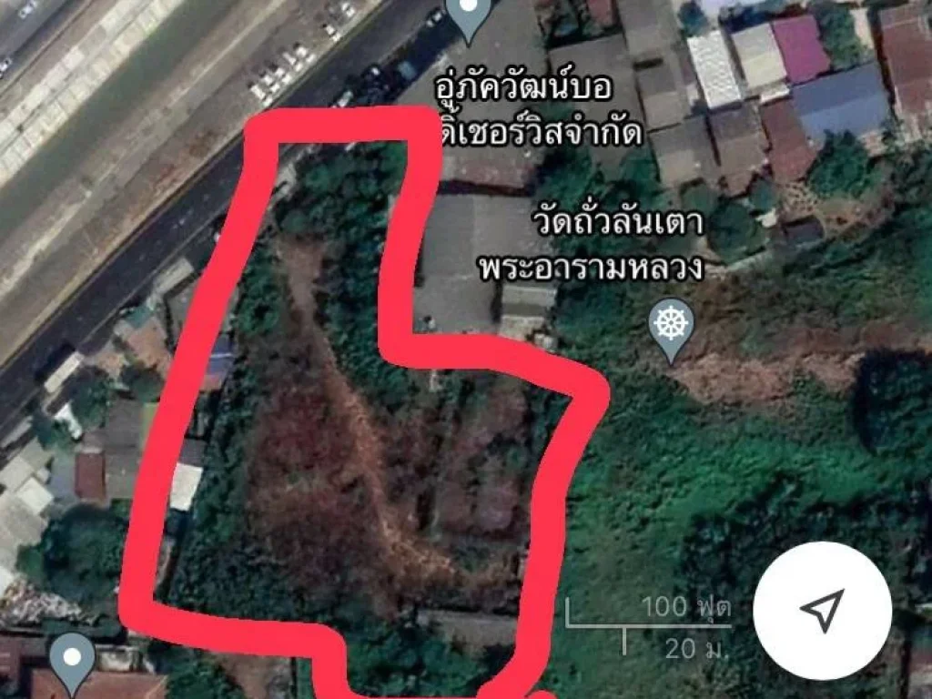 ขายที่ดินเปล่า ในเมืองลพบุรี ถนนศรีปราชญ์2 ราคา 18 ล้านบาท