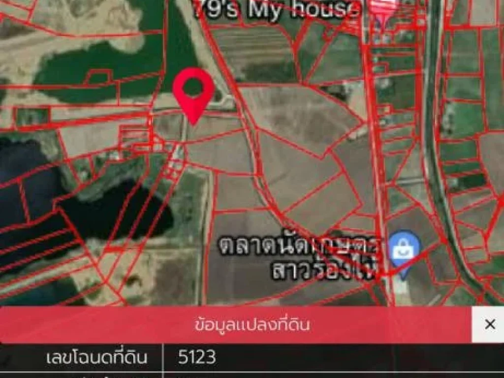 ขายที่ดิน 9 ไร่29ล้านใกล้ตลาดนัดหนองผักกะเฉดตำบลสาวร้องไห้อำเภอวิเศษชัยชาญ