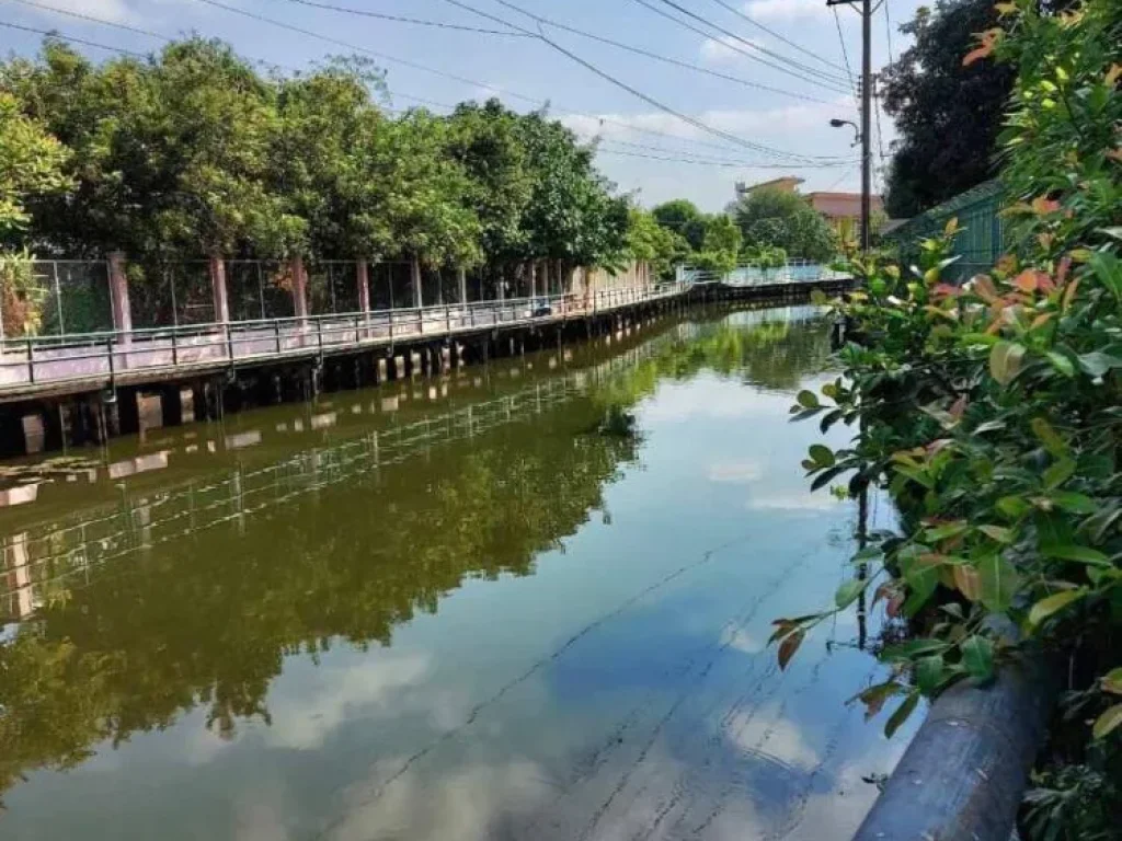 ขายที่ดินติดคลอง พุทธมณฑลสาย 1 ในหมู่บ้านมหาดไทย 1 ตลิ่งชัน กรุงเทพ ฯ