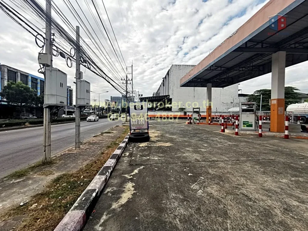 ขาย ที่ดิน ปั๊มแก๊ส เนื้อที่ 322 ตรว ถนน ลำลูกกา ปทุมธานี